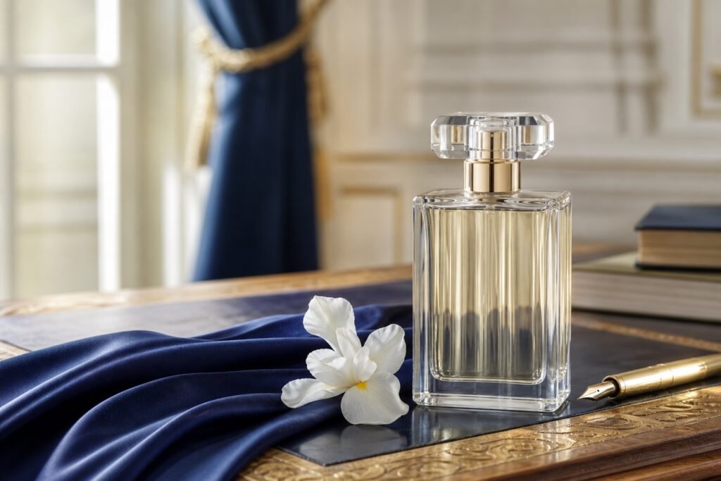 Perfume de estilo elegante para una guía de equivalencias olfativas